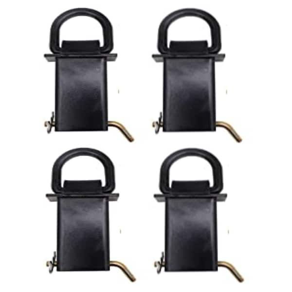 Aftermarket Heavy Duty Adjustable Trailer Stake Pocket D Ring- 4 pack TLK80-0008 - main